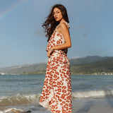 Bells Skirt in Roses