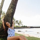 Carolina One Piece in Blue Hawaiʻi