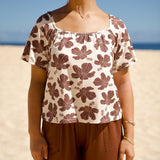 Hanalei Top in Kokiʻo Cream