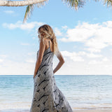 Janica Dress in Black Diamond