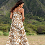 Janica Dress in Retro Pua Kala