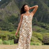 Janica Dress in Retro Pua Kala