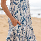 Janica Dress in Sapphire