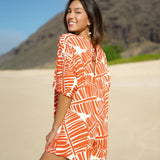 Kahuku Romper in Sunset
