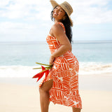 Mahina Midi Dress in Sunset