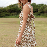 Maya Dress in Retro Pua Kala