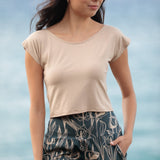 Mimi Top in Camel