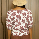 Solana Top in Koki'o Cream