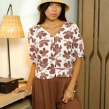 Solana Top in Koki'o Cream