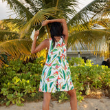 Valentine Dress in Paradise White