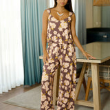 Zinnia Top in Gardenia Cinnamon