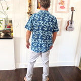 Kapahulu Men's Shirt in Electric