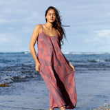 Janica Dress in Petals Plum