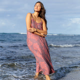 Janica Dress in Petals Plum