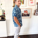 Kapahulu Men's Shirt in Electric