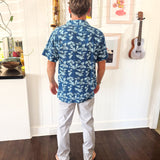 Kapahulu Men's Shirt in Electric