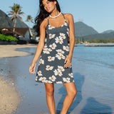 Amore Dress in Navy Breeze