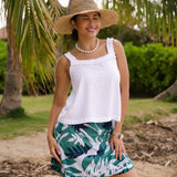 Andi Skirt in Monstera Jungle