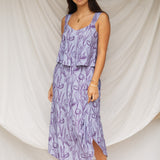 Bells Skirt in Amethyst