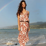 Bells Skirt in Roses