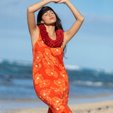 Bondi Maxi Dress in Lava