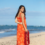 Bondi Maxi Dress in Lava