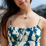 Cairo Dress in Gardenia Midnight