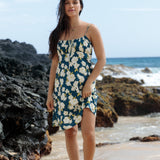 Cairo Dress in Gardenia Midnight