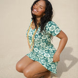 Charlie Dress in Mint Pua