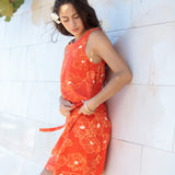 Ecru Top in Lava