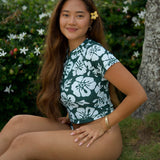 Eddie Rashguard in Mint Pua