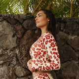 Ellie Rashguard in Roses