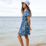 Elodie Dress in Electric