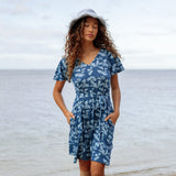 Elodie Dress in Electric
