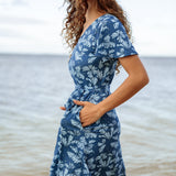 Elodie Dress in Electric