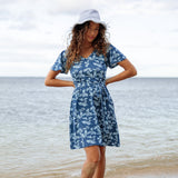 Elodie Dress in Electric