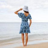 Elodie Dress in Electric