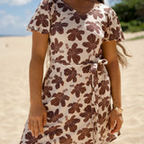 Elodie Dress in Kokiʻo Cream