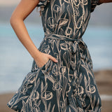 Elodie Dress in Onyx