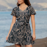 Elodie Dress in Onyx