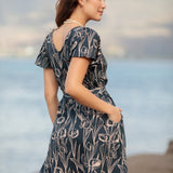Elodie Dress in Onyx