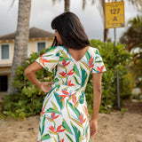 Elodie Dress in Paradise White