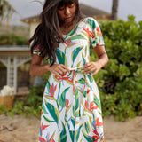Elodie Dress in Paradise White