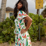 Elodie Dress in Paradise White