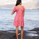 Elodie Dress in Pink Pua