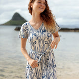 Elodie Dress in Sapphire
