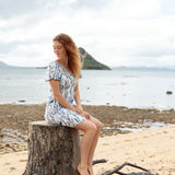 Elodie Dress in Sapphire