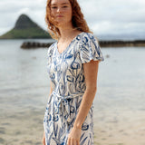 Elodie Dress in Sapphire