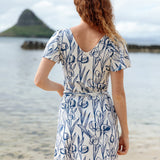 Elodie Dress in Sapphire