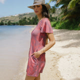 Elodie Dress in Petals Plum